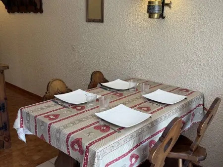 Studio cabine vue pistes au Grand-Bornand, 4 pers. : photo 7