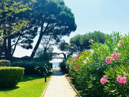 Studio plage directe au Lavandou - 4 personnes : photo 1