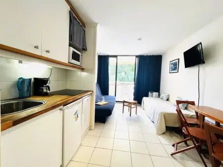 Studio plage directe au Lavandou - 4 personnes : photo 9
