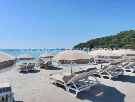 Studio plage directe au Lavandou - 4 personnes : photo 27