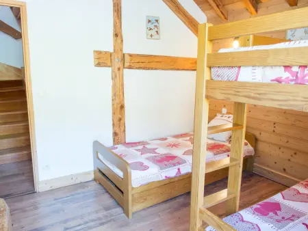 Triplex 12 pers. à Valloire : 4 chambres, vue Sud-Ouest : photo 7