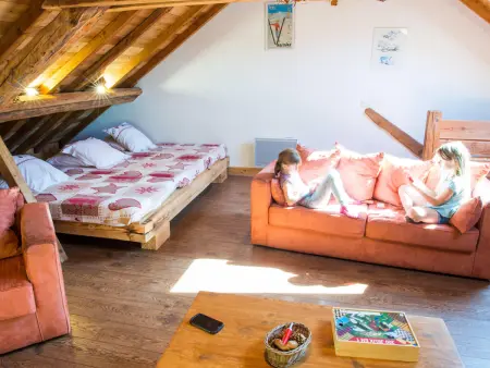 Triplex 12 pers. à Valloire : 4 chambres, vue Sud-Ouest : photo 12