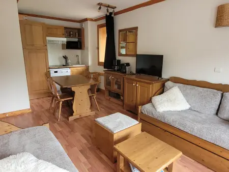 Appartement 2 pièces Valloire, balcon 16m² + parking : photo 1