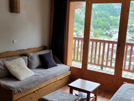 Appartement 2 pièces Valloire, balcon 16m² + parking : photo 2