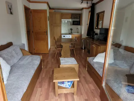 Appartement 2 pièces Valloire, balcon 16m² + parking : photo 3