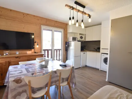 Studio 4 pers. avec lave-linge à Valloire : photo 2