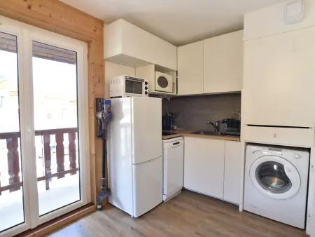 Studio 4 pers. avec lave-linge à Valloire : photo 4