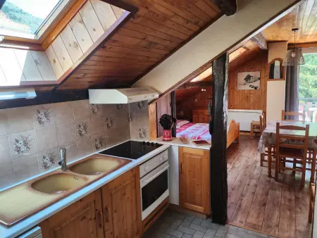 Appartement sous les toits avec parking à Valloire : photo 7