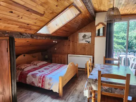 Appartement sous les toits avec parking à Valloire : photo 8