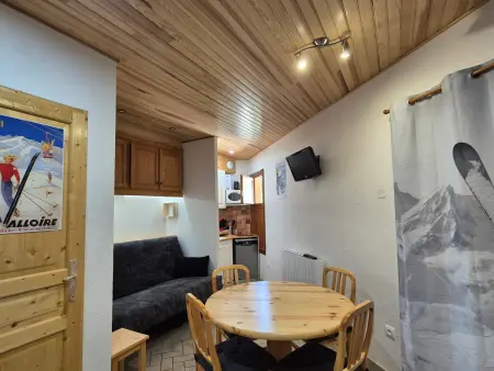 Studio 4 pers. exposé Sud à Valloire : photo 2