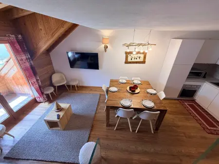 Duplex 3 chambres vue montagne à Montgenèvre : photo 2