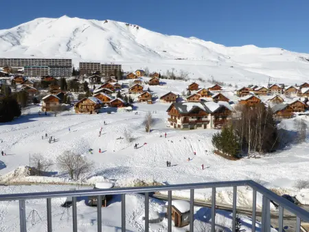 Studio 24m² vue station, 4 pers. - La Toussuire : photo 11
