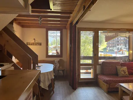 Duplex 10 pers. vue vallée - Centre La Plagne : photo 2