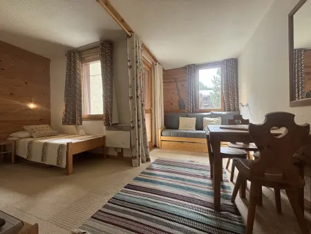 Studio 4 pers. avec terrasse à La Plagne, 1 min des pistes : photo 1