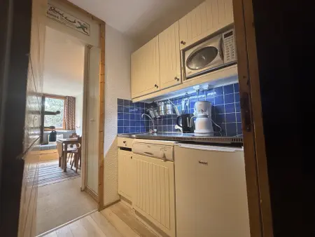 Studio 4 pers. avec terrasse à La Plagne, 1 min des pistes : photo 4