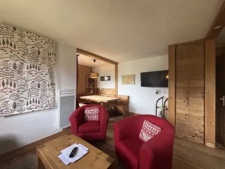 Appartement 7 pers. vue Mont Blanc, 1 min des pistes : photo 4