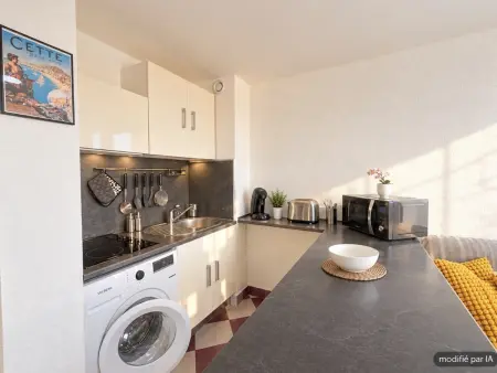 Appartement 4 pers. avec loggia Marina à Sète : photo 3