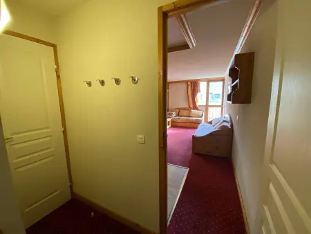 Studio 20m² balcon sud/sud-ouest - Plagne Villages : photo 8