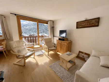 Appartement 2 chambres Méribel - Canapé convertible : photo 1