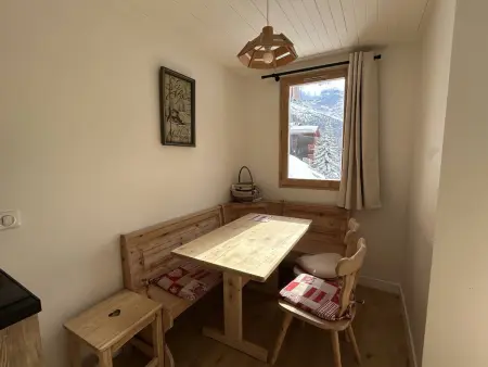 Appartement 2 chambres Méribel - Canapé convertible : photo 4