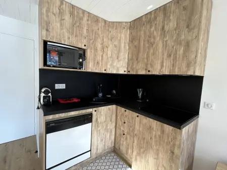 Appartement 2 chambres Méribel - Canapé convertible : photo 5