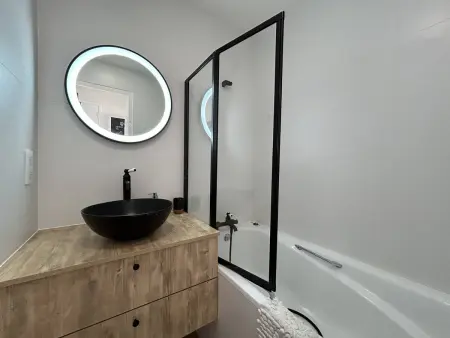Appartement 2 chambres Méribel - Canapé convertible : photo 6