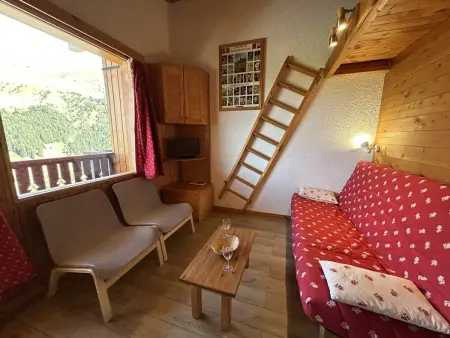 Appartement 4 pers. avec balcon à Méribel-Mottaret : photo 3