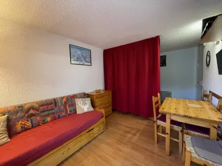 Studio 23m² Valmorel, animaux OK, vue station : photo 5