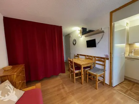 Studio 23m² Valmorel, animaux OK, vue station : photo 6