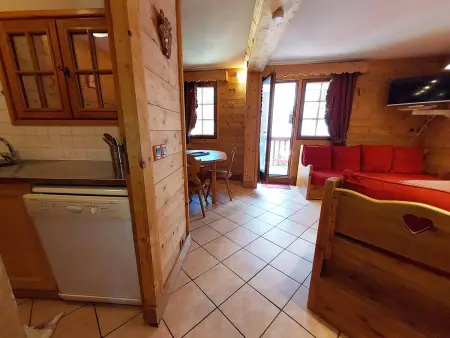 Appartement 38m² à 50m des pistes, Valmorel : photo 8