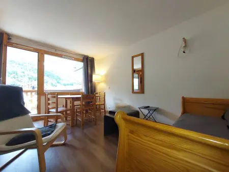 Appartement 2 pièces centre Valmorel, vue pistes : photo 1