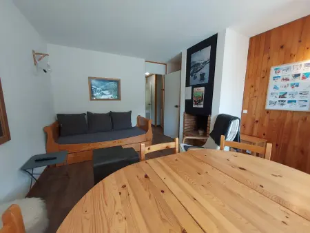 Appartement 2 pièces centre Valmorel, vue pistes : photo 3