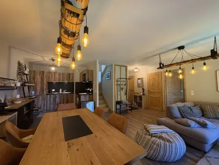 Duplex 7 pers. neuf, vue montagne - Valmorel : photo 2