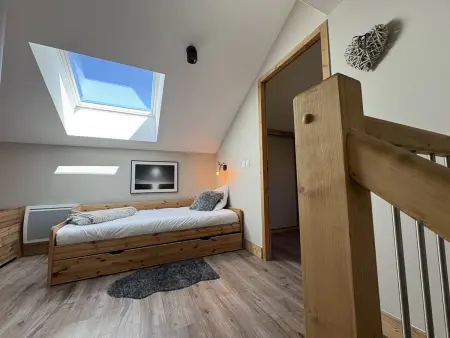 Duplex 7 pers. neuf, vue montagne - Valmorel : photo 10