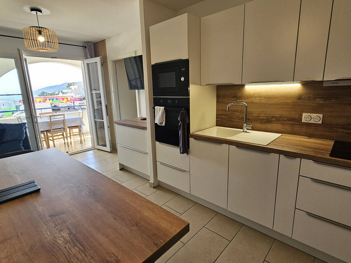 Appartement 4 pers. vue mer et port, piscine résidence - Photo 3