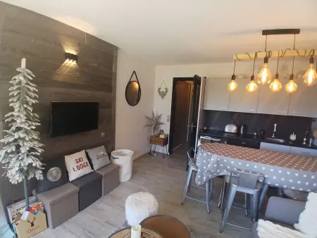 Studio 4 pers. au cœur de Huez, 240 m des pistes : photo 2