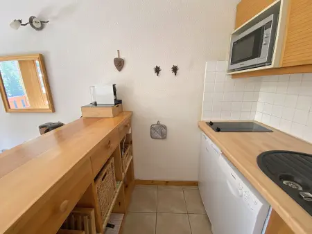 Studio 28m² vue montagne à Méribel Mottaret : photo 9