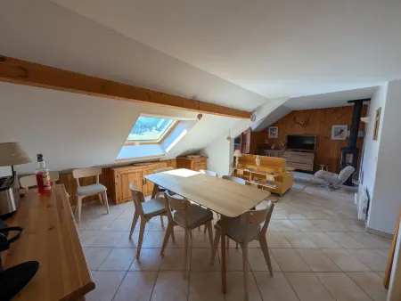 Duplex 6 pers. vue montagne à Montgenèvre : photo 9