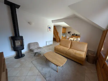 Duplex 6 pers. vue montagne à Montgenèvre : photo 11