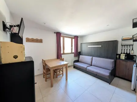 Studio rénové face aux pistes à Montgenèvre : photo 2