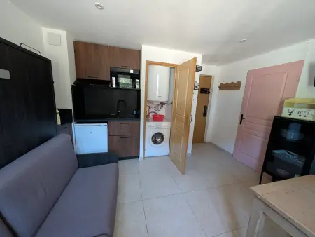 Studio rénové face aux pistes à Montgenèvre : photo 6