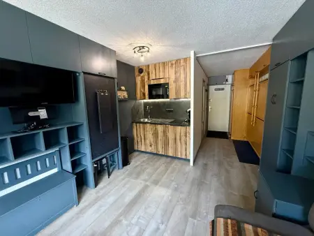 Studio 23 m² vue Grand-Motte, balcon sud - Tignes : photo 2