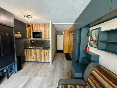 Studio 23 m² vue Grand-Motte, balcon sud - Tignes : photo 3