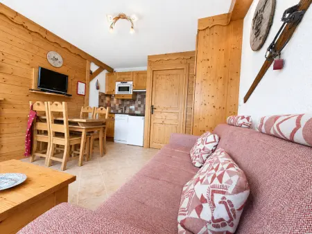 Studio 3 pers. balcon Sud – Les Menuires : photo 3