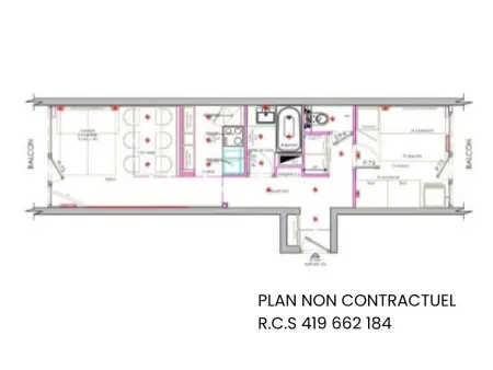 Appartement 4 pers. balcon sud aux Menuires : photo 13