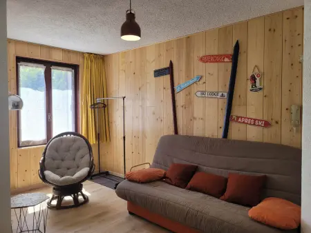 Studio panoramique Pra-Loup, 5 pers., vue montagne : photo 2