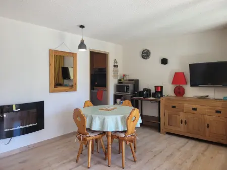 Studio panoramique Pra-Loup, 5 pers., vue montagne : photo 7