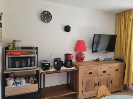 Studio panoramique Pra-Loup, 5 pers., vue montagne : photo 8