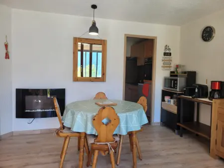 Studio panoramique Pra-Loup, 5 pers., vue montagne : photo 11