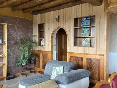Gîte Évasion dans le bocage - Piscine chauffée couverte : photo 6